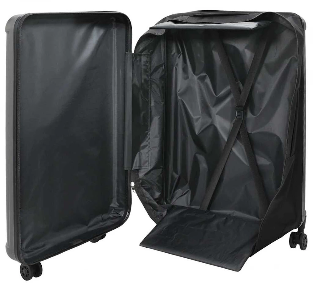 Lagaminas Tamsiai pilka 50 x 30 x 76 cm ABS plastikas