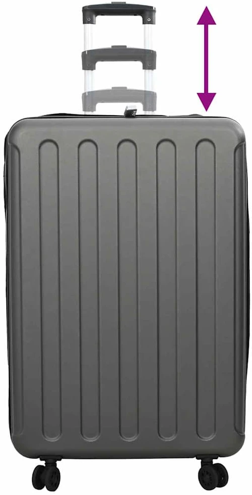 Lagaminas Tamsiai pilka 50 x 30 x 76 cm ABS plastikas