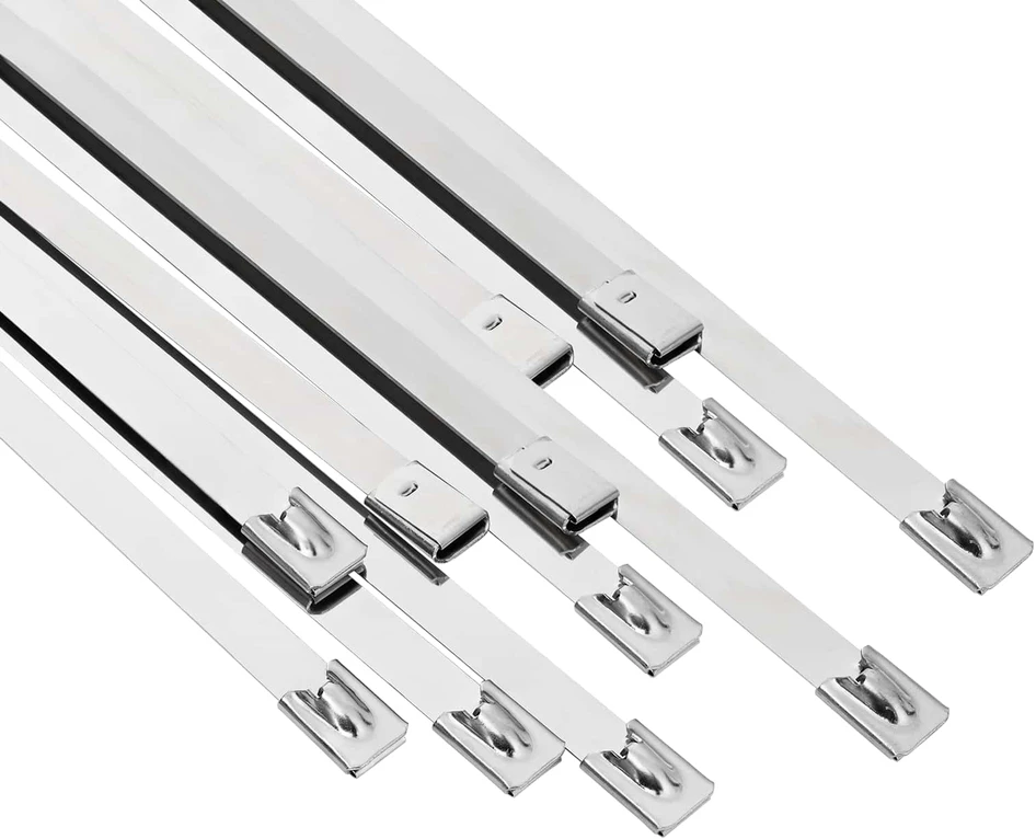 Laido tvirtinimas 12 vnt. 7,9 x 600 mm Sidabrinė