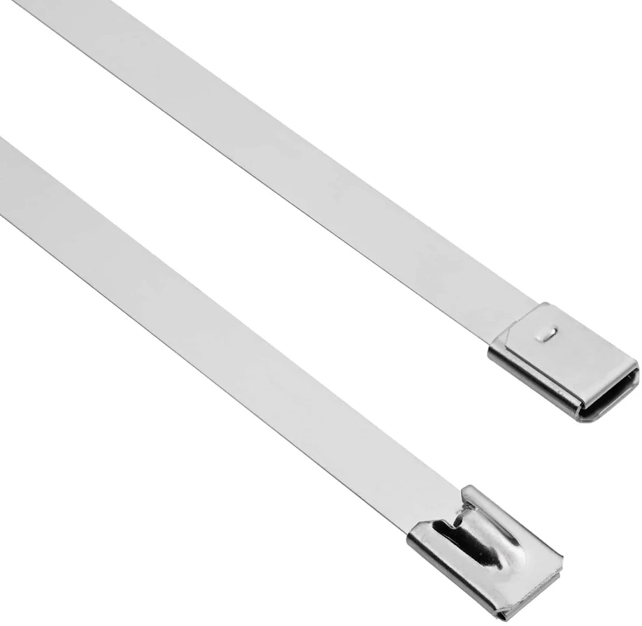 Laido tvirtinimas 25 vnt. 7,9 x 300 mm Sidabrinė
