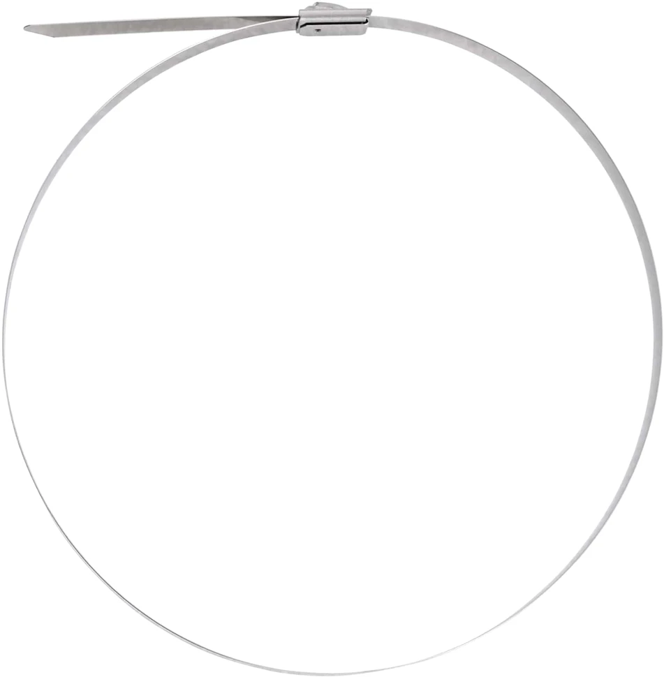Laido tvirtinimas 250 vnt. 7,9 x 450 mm Sidabrinė