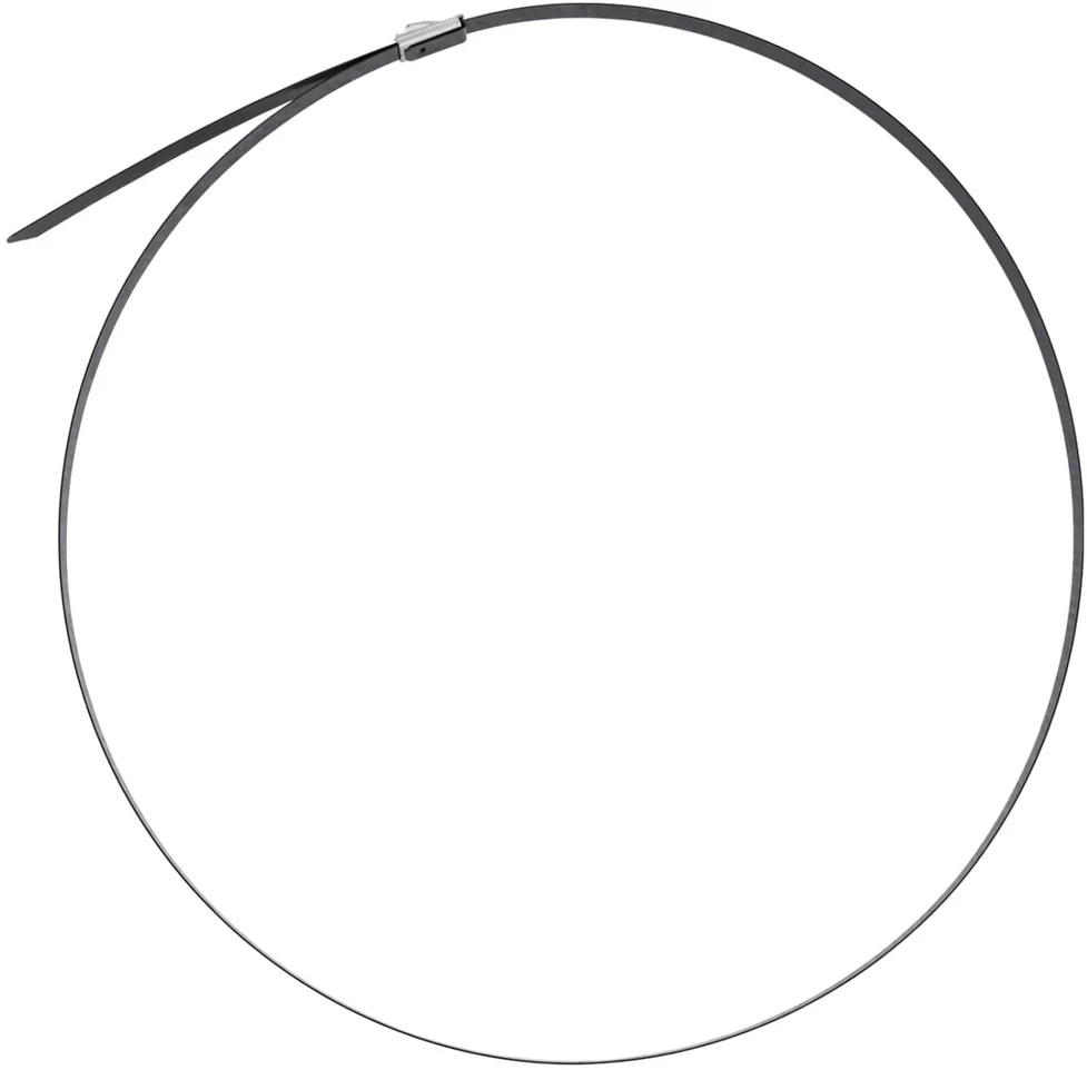 Laido tvirtinimas 250 vnt. 7,9 x 700 mm Juoda