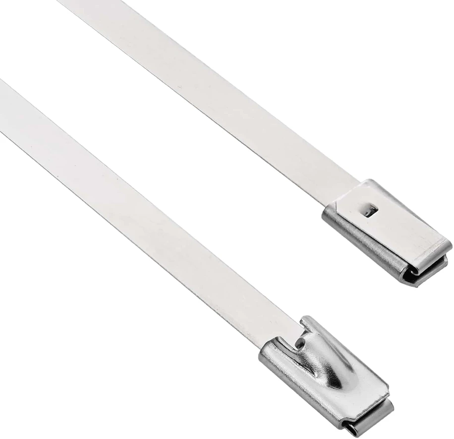 Laido tvirtinimas 50 vnt. 4,6 x 250 mm Sidabrinė