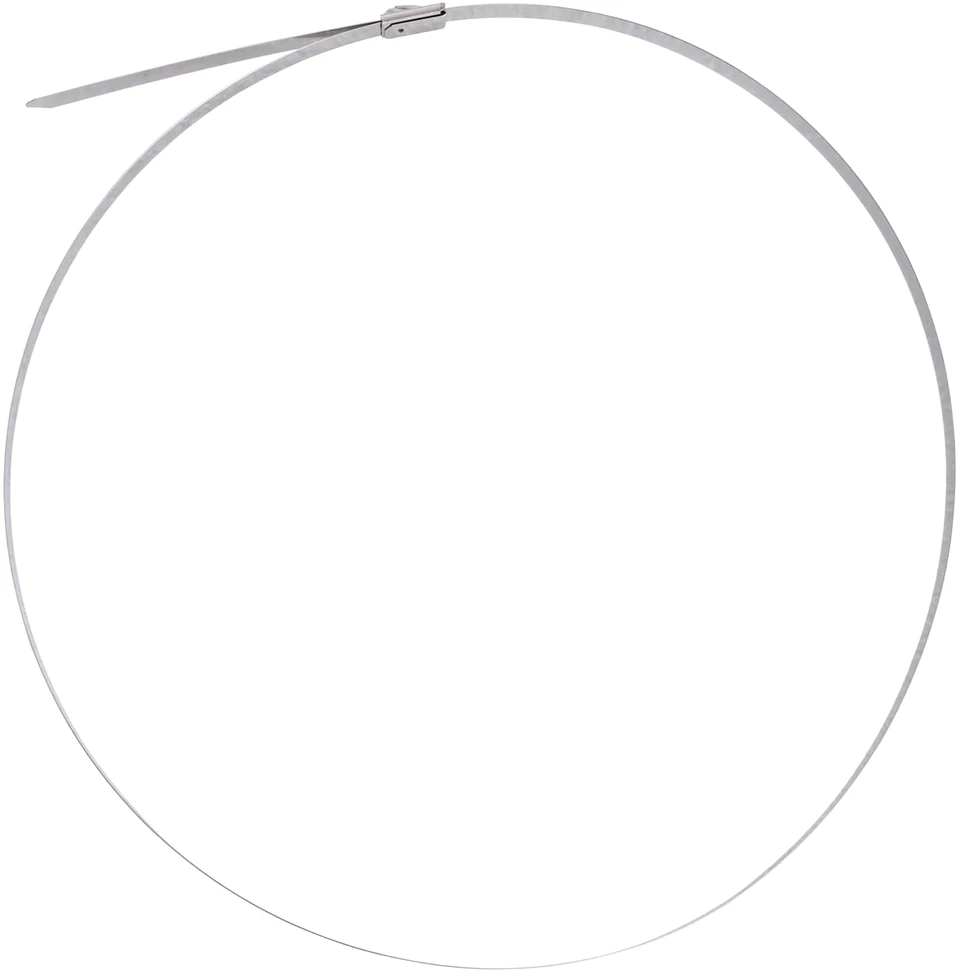 Laido tvirtinimas 50 vnt. 7,9 x 700 mm Sidabrinė