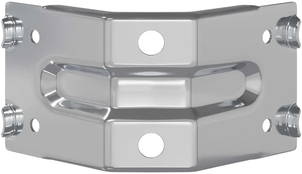 Laikiklis 12 Cinkuota 106 x 55 x 1,5mm Plienas
