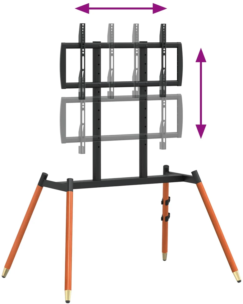 Laikiklis Eselio TV stovas skirta 37-86 Inch Screen 60 kg