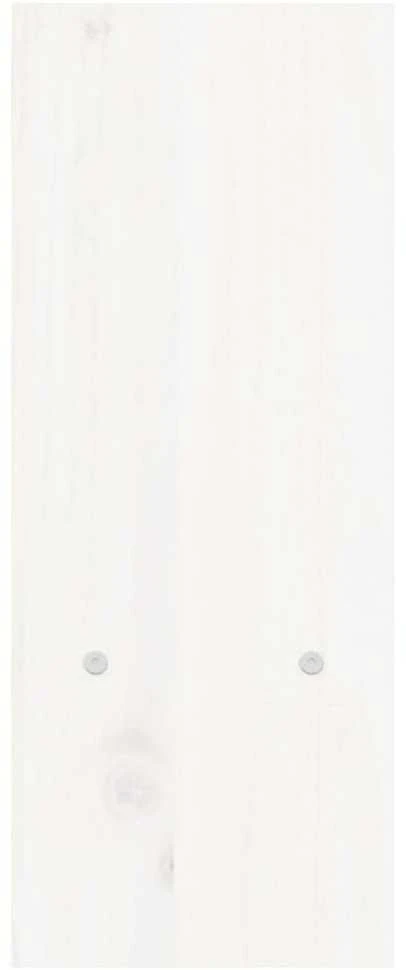 Laikiklis Monitoriaus stovas, baltas, (39–72)x17x43cm, pušies masyvas
