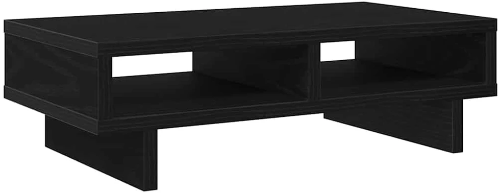 Laikiklis Monitoriaus stovas, juodo ąžuolo spalvos, 50x27x15 cm, inžinerinė mediena