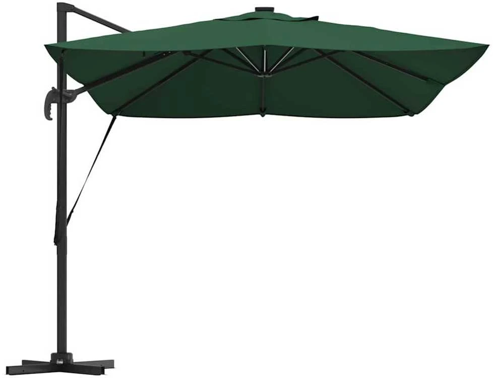 Skėtis nuo saulės 352 x 251 x 265 cm Poliesteris ir aliuminis