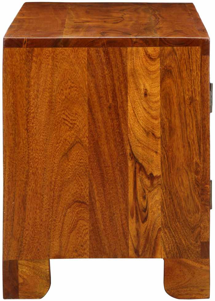 Batų suolelis Medus ruda 100 x 35 x 45 cm Alyvuogių masyvas