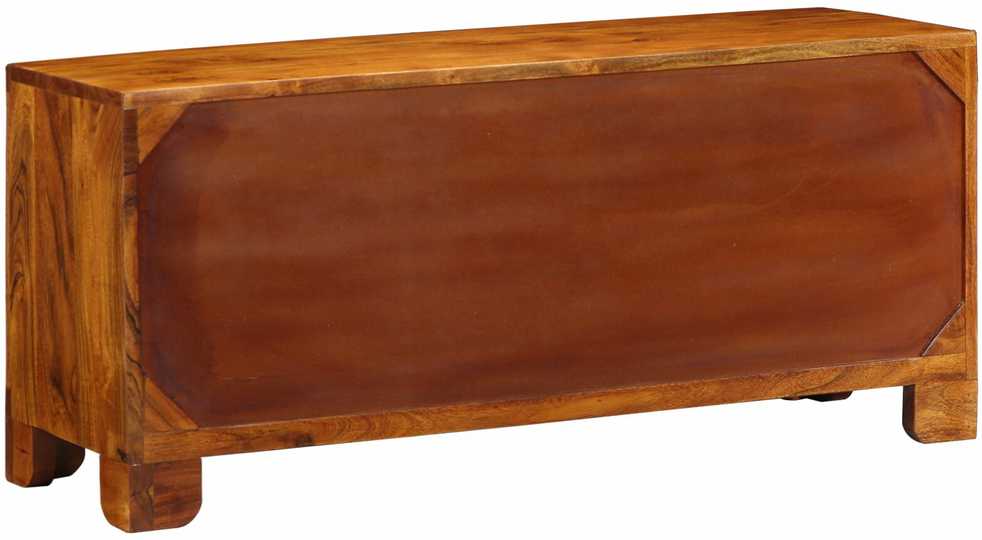 Batų suolelis Medus ruda 100 x 35 x 45 cm Alyvuogių masyvas