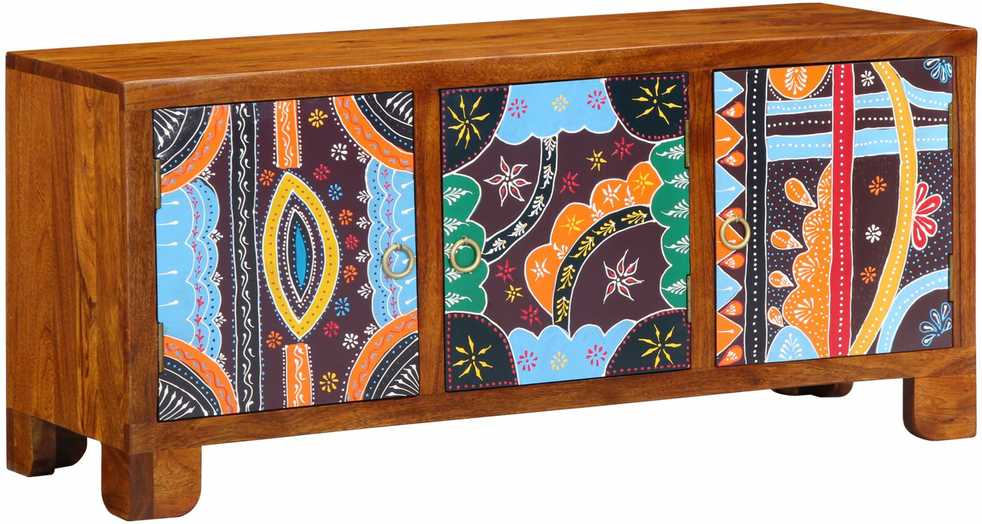 Batų suolelis Medus ruda 100 x 35 x 45 cm Alyvuogių masyvas