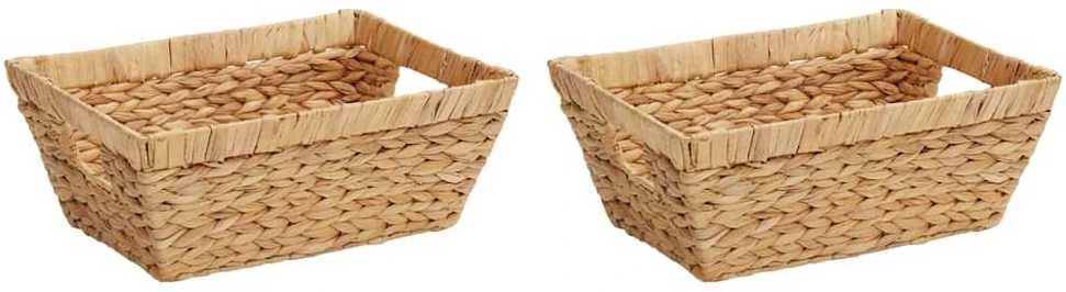 Laikymo krepšiai 2 vnt. Vandens hiacintas 38 x 28 x 15 cm