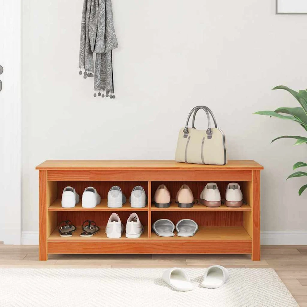 Laikymo suolas 110 x 38 x 45,5 cm Pušies medienos masyvas