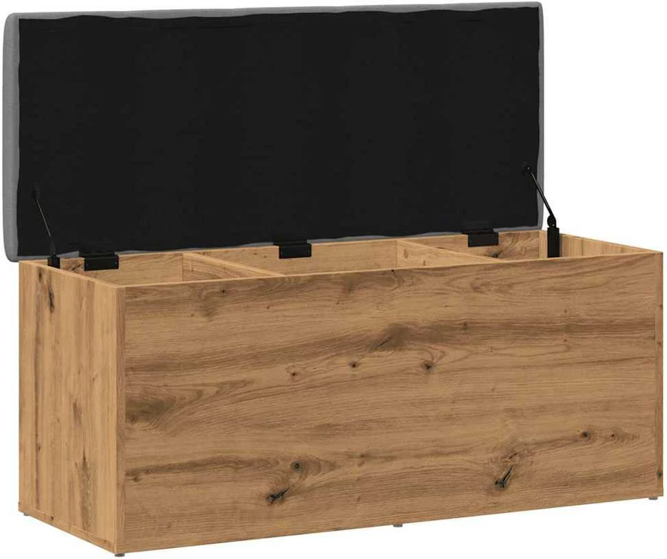 Daiktadėžė, ąžuolo spalvos, 102x42x45cm, inžinerinė mediena