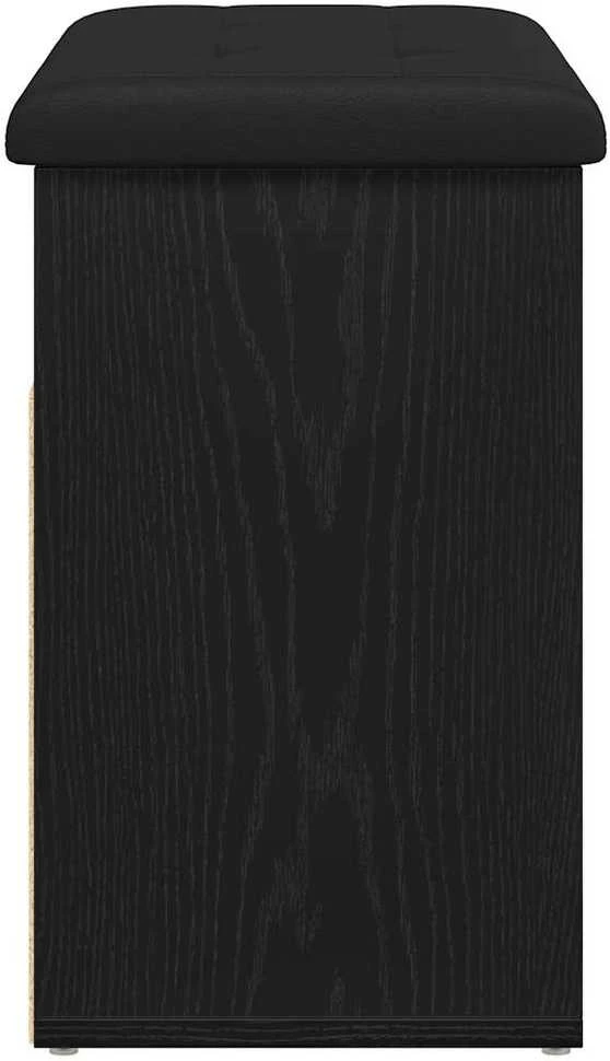 Laikymo suolas Juodas ąžuolas 62 x 32 x 50 cm Apdirbta mediena