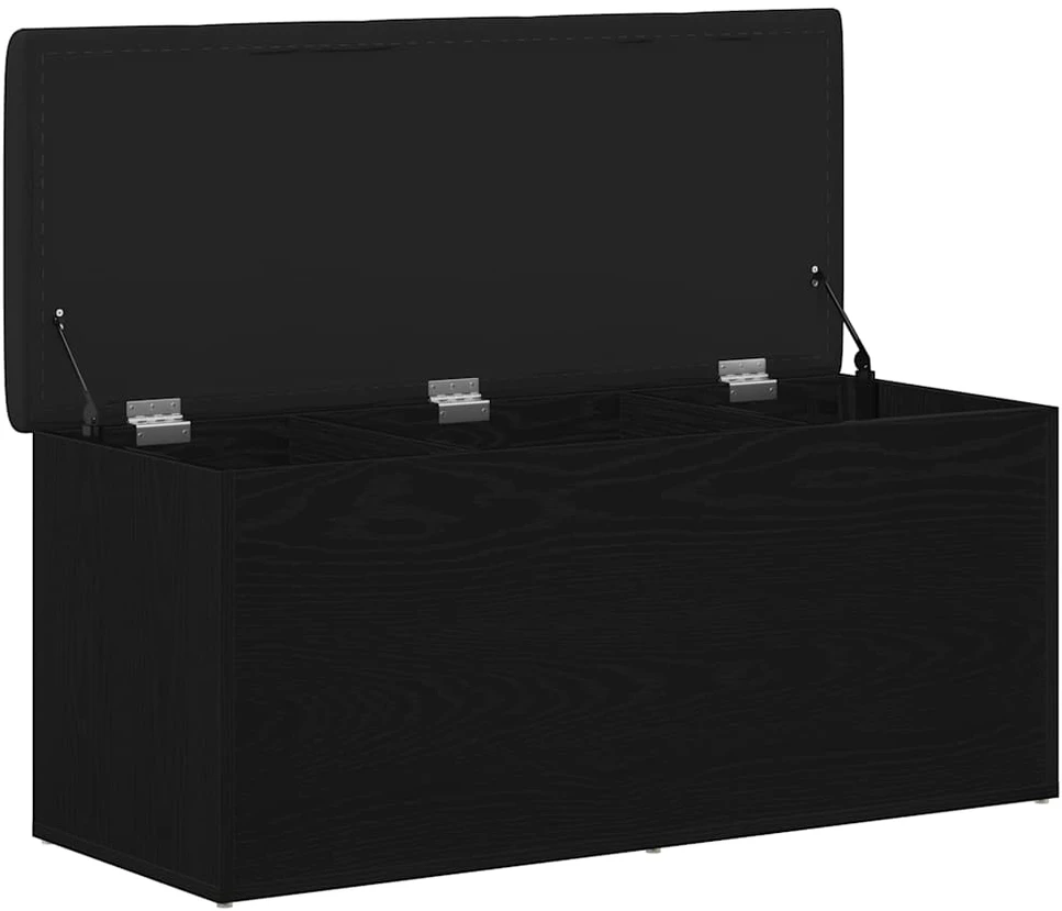 Laikymo suolas juoda ąžuolo 102 x 42 x 45 cm Apdirbta mediena
