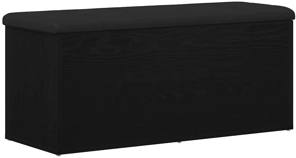 Laikymo suolas juoda ąžuolo 102 x 42 x 45 cm Apdirbta mediena