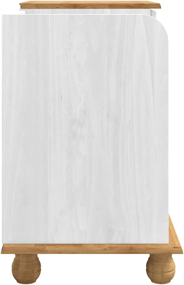 Laikymo suolas su stalčių ASKIM Balta 100 x 39 x 62 cm
