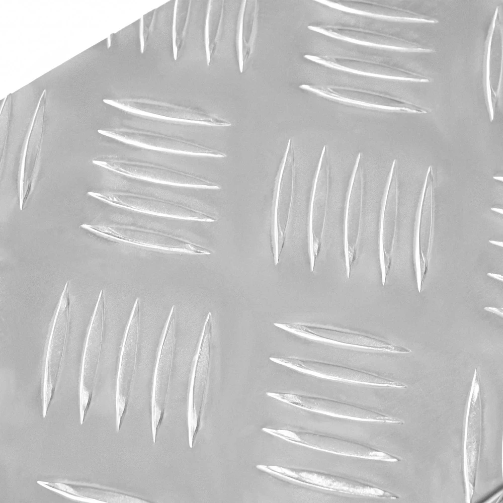 Laiptų danga 15 vnt. 60 x 18 x 2,5 cm Sidabro Aliuminis