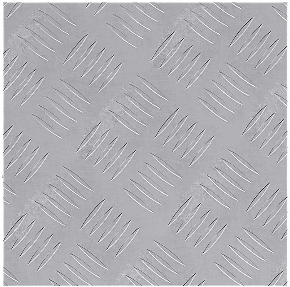 Laiptų danga 2 vnt. 30 x 30 cm Sidabro Aliuminis Kvadrato