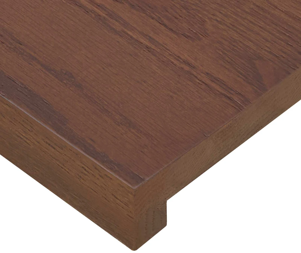 Laiptų danga 2 vnt. 90 x 25 x 2 cm Tamsiai rudas