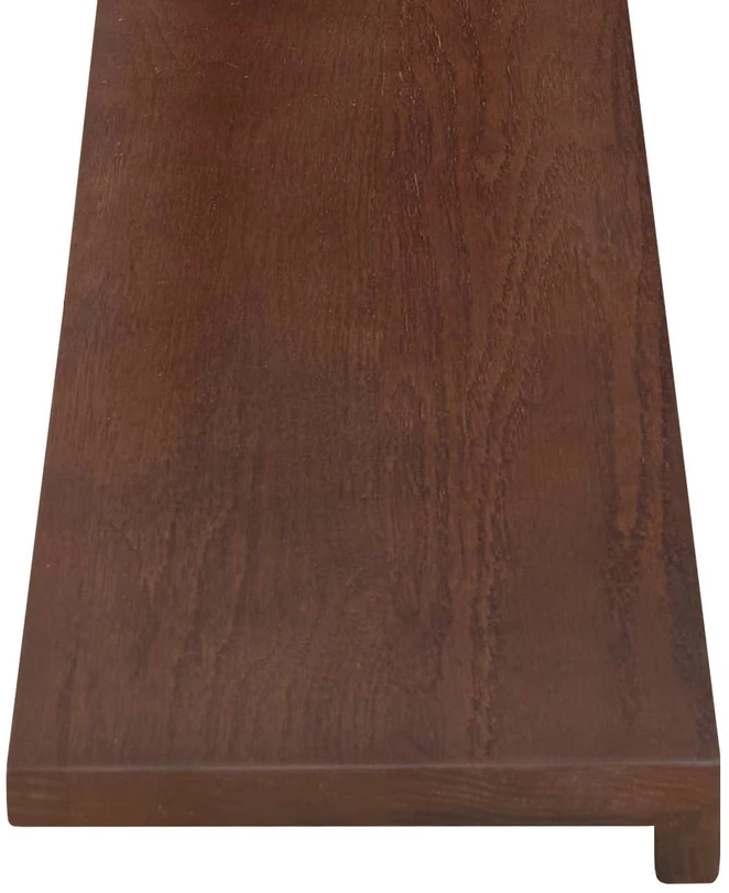 Laiptų danga 8 vnt. 90 x 30 x 2 cm Tamsiai rudas