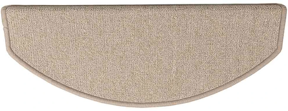 Kilimėliai laiptams, 15vnt., taupe spalvos, 56x17x3cm