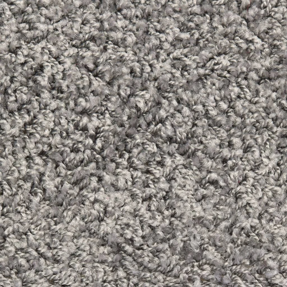 Laiptų kilimėliai, 15vnt., pilkos spalvos, 56x17x3cm