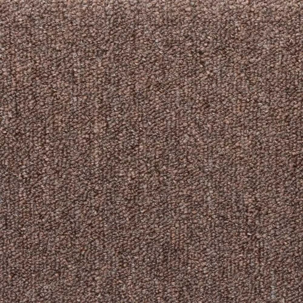 Laiptų kilimėliai, 15vnt., rudos spalvos, 65x21x4cm