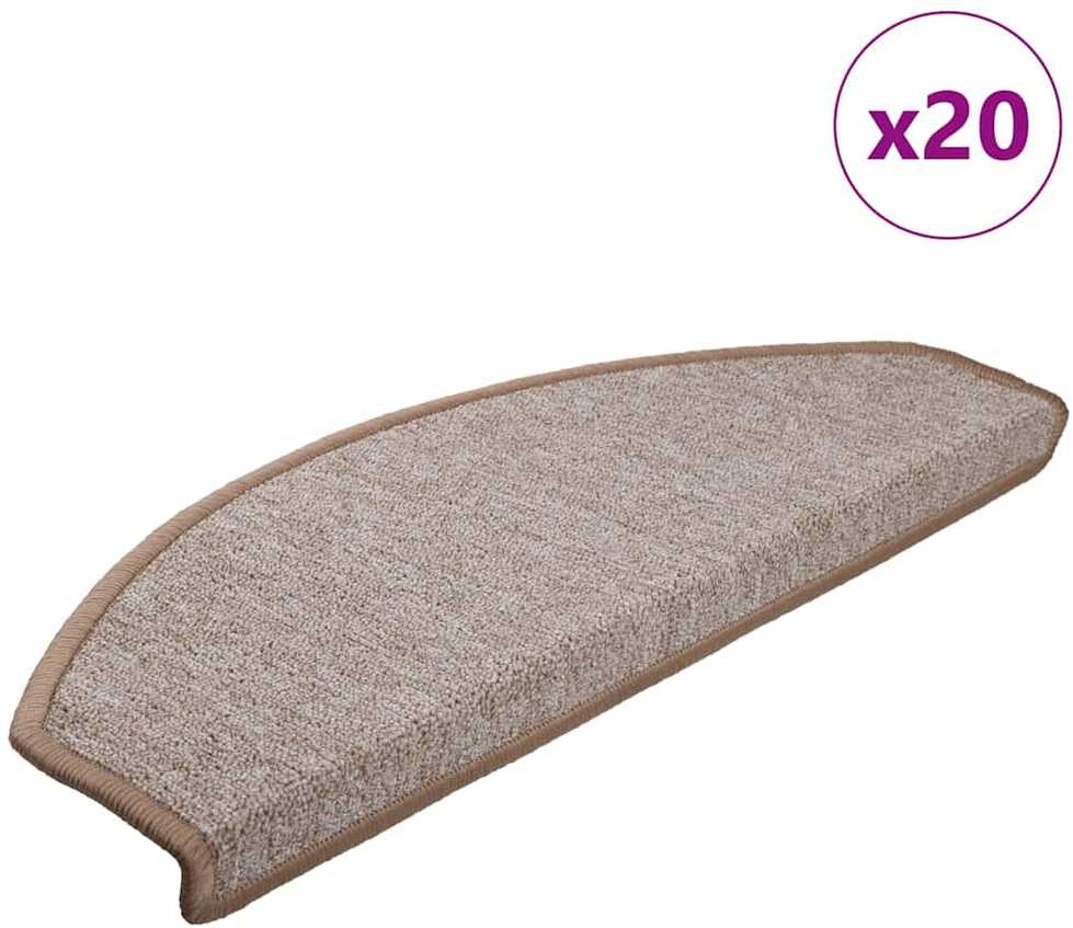 Savaime prilipantys laiptų kilimėliai 20 vnt. 65 x 24 x 4 cm