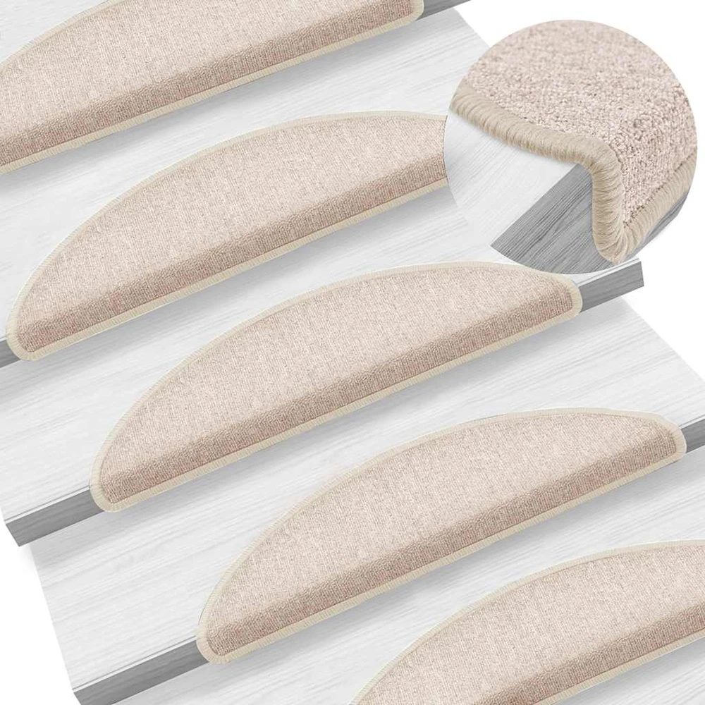 Savaime prilipantys laiptų kilimėliai 30 vnt. 56 x 17 x 3 cm