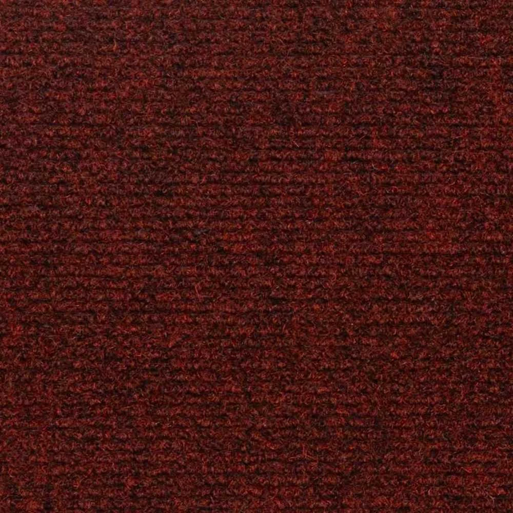 Laiptų kilimėliai, lipnūs, 30 vnt., 60x25 cm, bordo raudoni, stačiakampiai