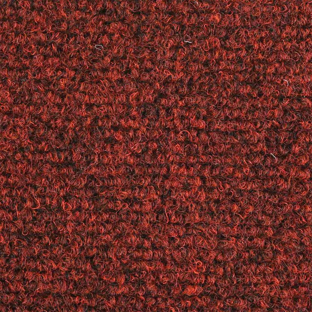 Laiptų kilimėliai, lipnūs, 30 vnt., 60x25 cm, bordo raudoni, stačiakampiai