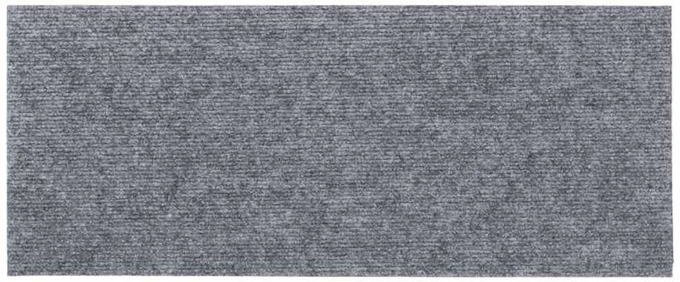 Laiptų kilimėliai, lipnūs, 30 vnt., 60x25 cm, šviesiai pilki, stačiakampiai