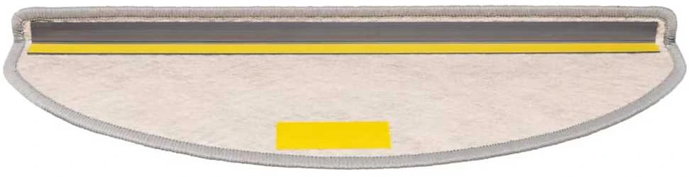 Laiptų kilimėliai Lipni Sisal-Look 30 vnt 65x21x4 cm Platina