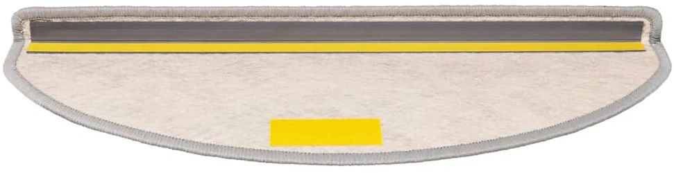 Laiptų kilimėliai Lipni Sisal-Look 30 vnt 65x21x4 cm Platina