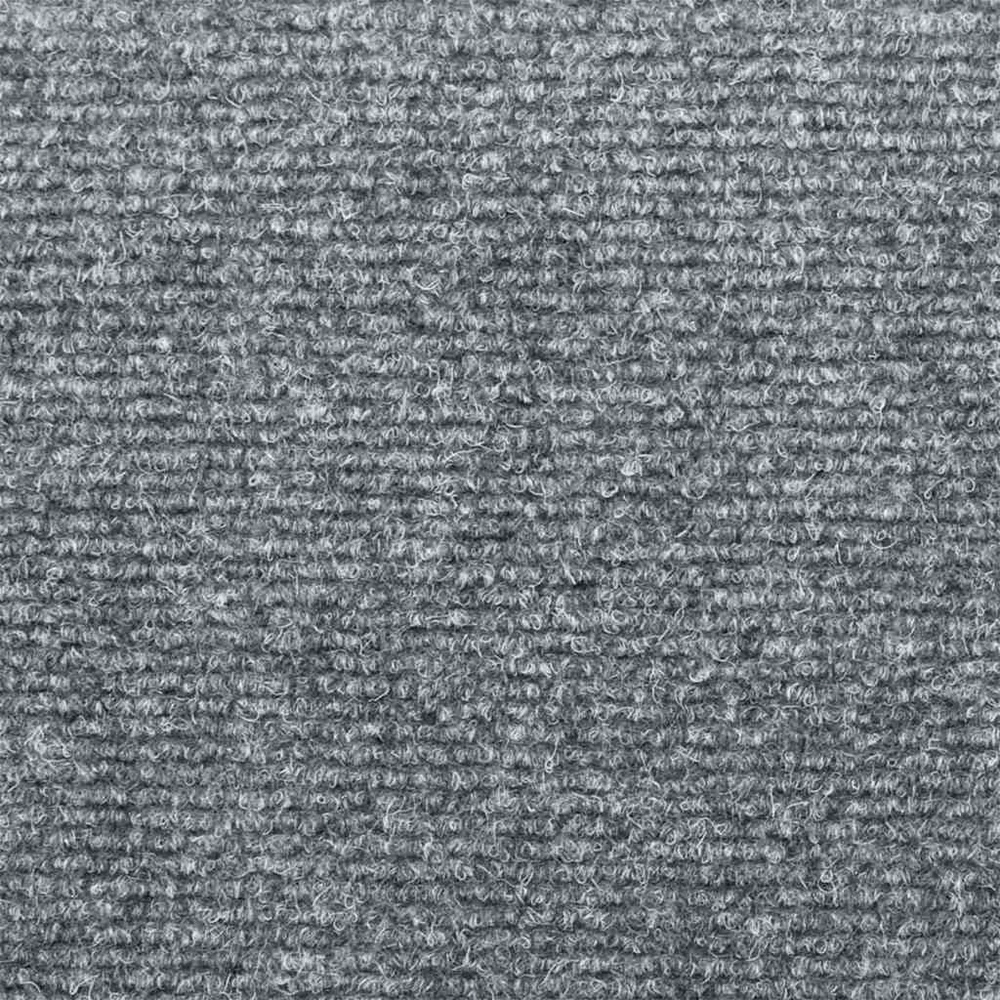 Laiptų kilimėliai, 10vnt., pilki 65x21x4cm, perforuoti adatomis