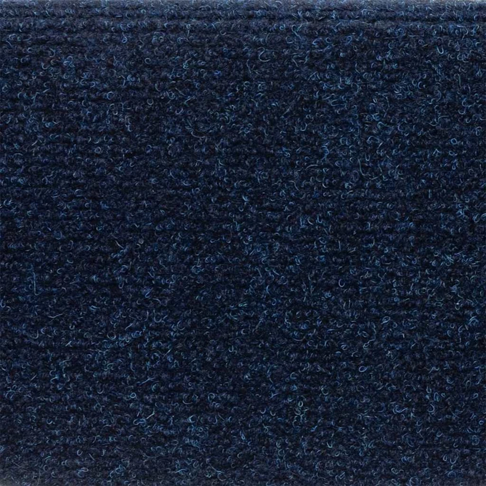 Lipnūs laiptų kilimėliai, 15vnt., tamsiai mėlyni, 56x17x3cm