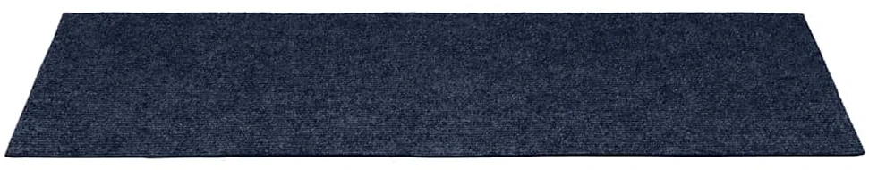 Lipnūs laiptų kilimėliai, 15vnt., mėlyni, 60x25cm