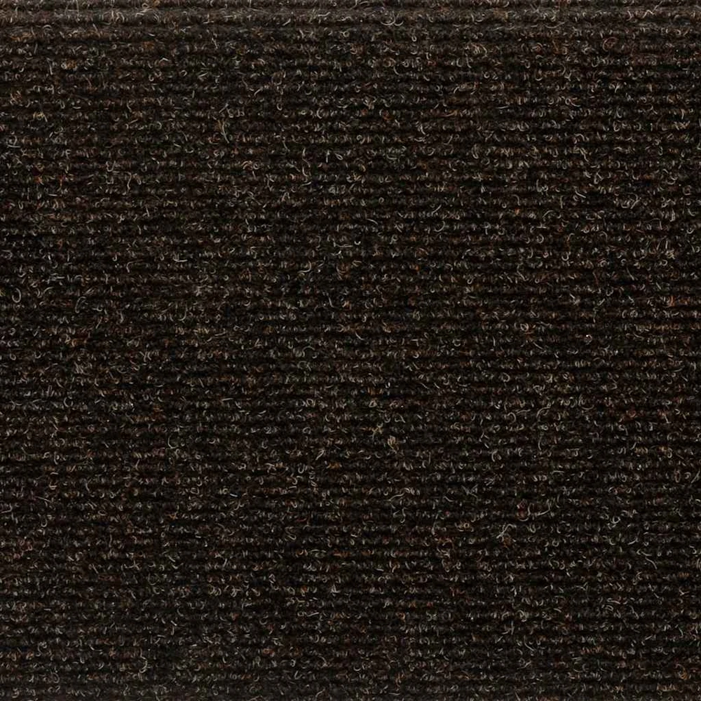 Laiptų kilimėliai, lipnūs, 30 vnt., 65x21x4 cm, tamsiai rudi, stačiakampiai kraštai