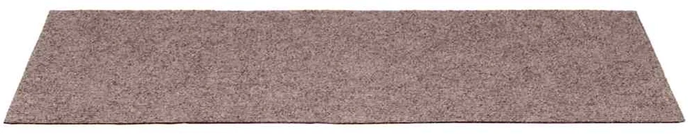 Laiptų kilimėliai, lipnūs, 30 vnt., 65x21x4 cm, šviesiai rudos spalvos, stačiakampiai kraštai