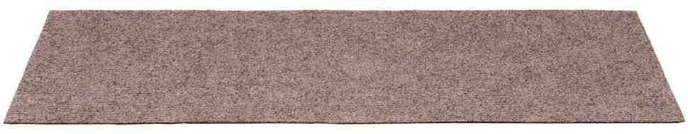 Laiptų kilimėliai, lipnūs, 30 vnt., 65x21x4 cm, šviesiai rudos spalvos, stačiakampiai kraštai