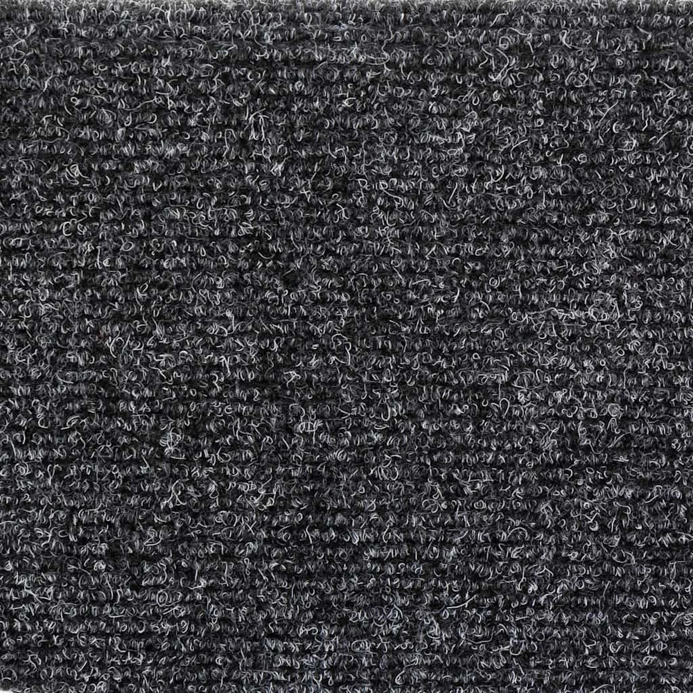 Lipnūs laiptų kilimėliai, 5vnt., tamsiai pilki, 56x17x3cm