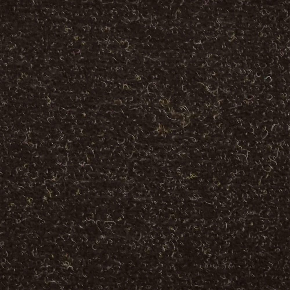 Lipnūs laiptų kilimėliai, 5vnt., tamsiai rudi, 65x21x4cm