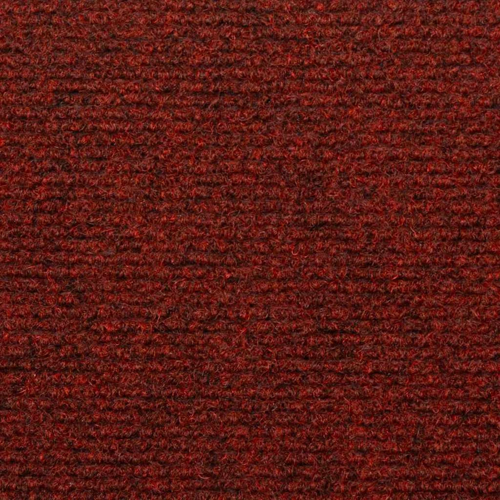 Laiptų kilimėliai, 5vnt., tamsiai raudoni, 65x21x4cm