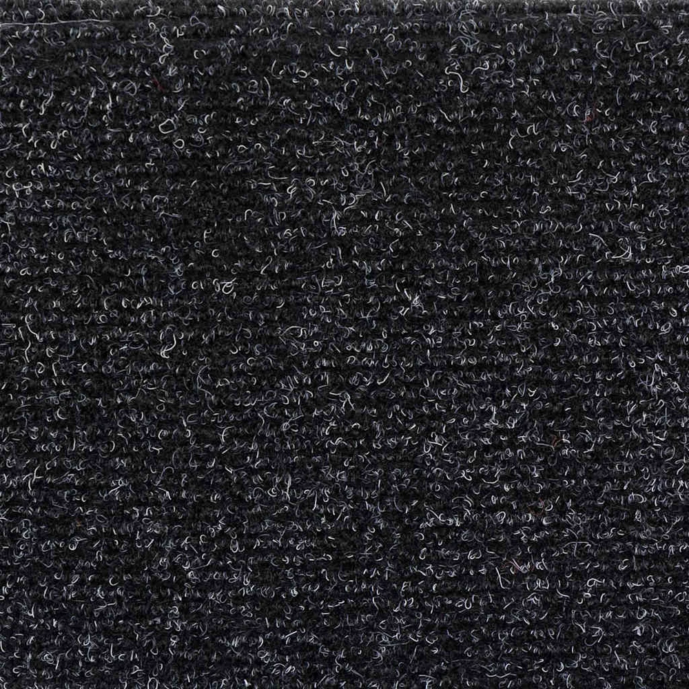 Lipnūs laiptų kilimėliai, 5vnt., juodos spalvos, 56x17x3cm