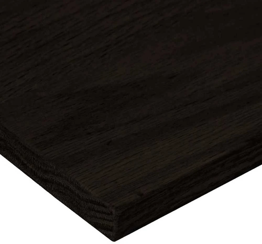 Laiptų pakopos, 12 vnt., rudai juodos, 120x30x2 cm, ąžuolo