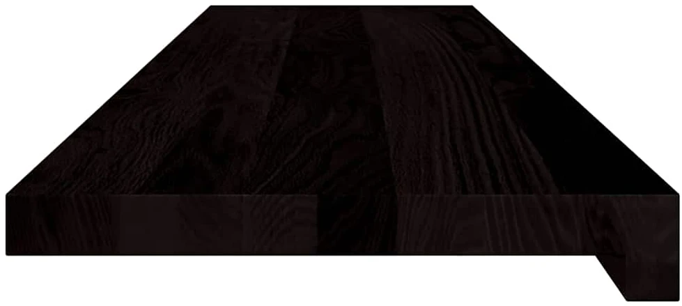 Laiptų pakopos, 2 vnt., rudai juodos, 100x30x2 cm, ąžuolo