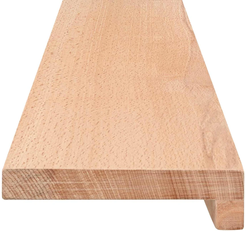 Laiptų pakopos 8 vnt. 80 x 30 x 2 cm Natūrali